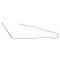 El Camino Brake Line, Front To Rear, OE Steel, 1959-1960