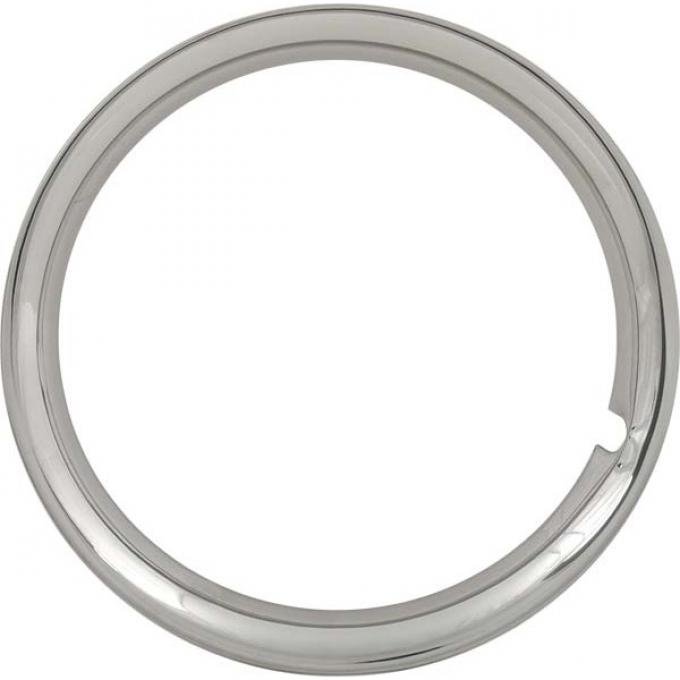 Trim Ring - Polished Stainless Steel - For 14 Wheels - FordOnly