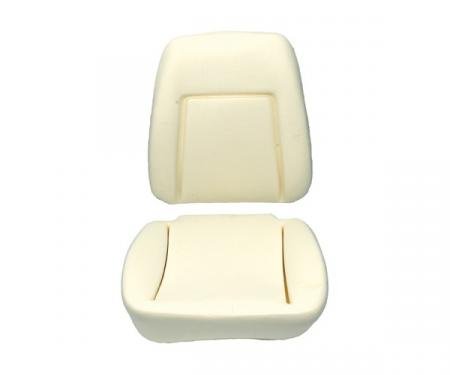 Camaro Bucket Seat Foam Cushion, With Reinforcing Wire, Deluxe Interior, 1969