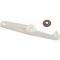 Ford Thunderbird Carburetor Secondary Diaphragm Actuator Arm, Plastic, Replacement For Early Style Steel Arm, 1958-66