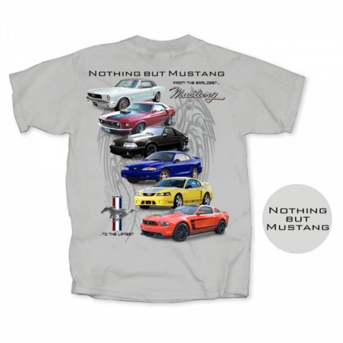 Nothing But Mustang T-Shirt, Gray