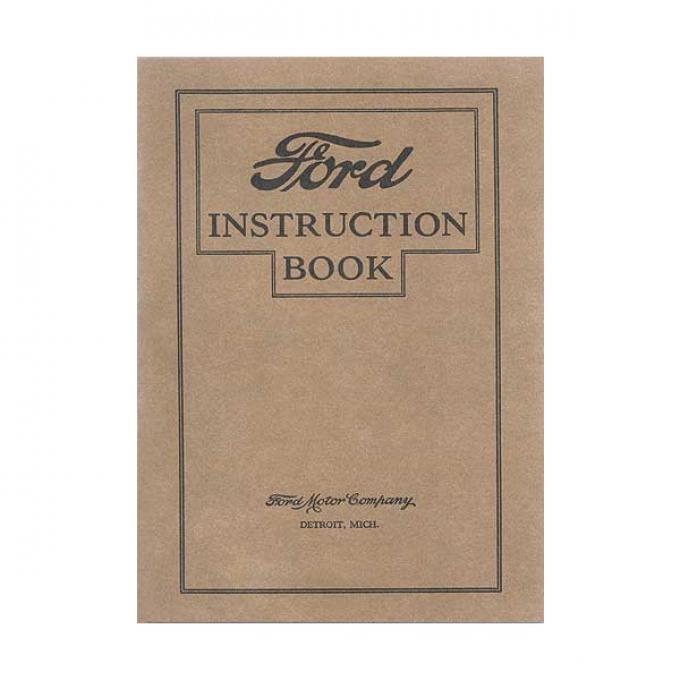 Ford Instruction Book - 35 Pages - 10 Illustrations
