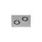 Chevy Windshield Wiper Escutcheon Spanner Nuts, 1955-1957