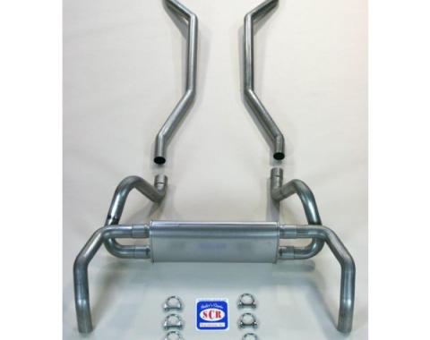 Camaro Original Style Exhaust System, For Small Block With Headers, 2-1/2", 1967-1969