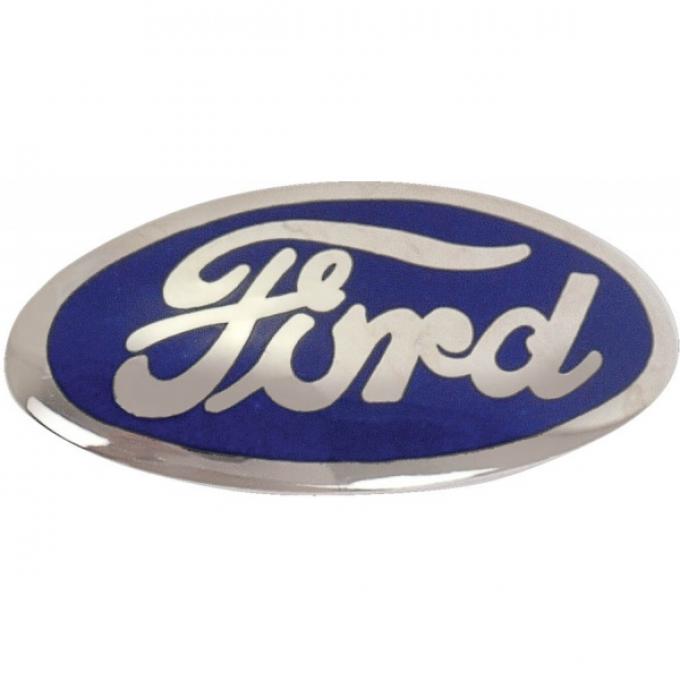 Radiator Emblem - Ford Script - Porcelain - Ford Passenger