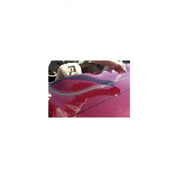Corvette Deck Lid Protector, Convertible Top, Clear, 1998-2004