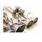Corvette Exhaust System, With Quad Oval Tips, Fusion, B&B, 2008