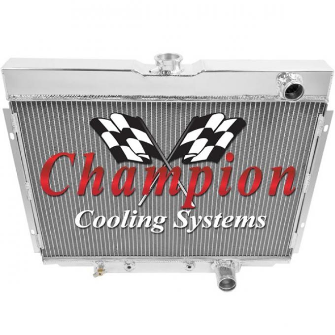 Ford Champion Aluminum Radiator, 4-Row
