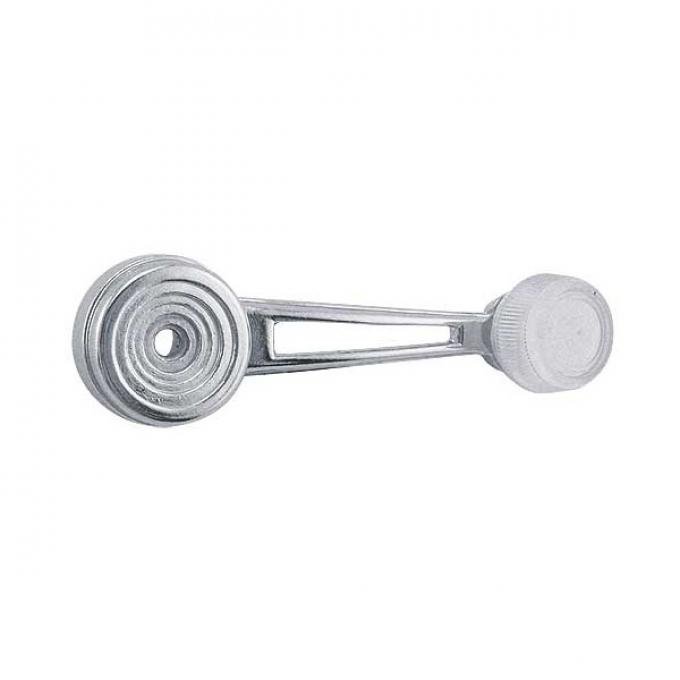 Ford Mustang Window Crank Handle - Chrome - From 4-2-1973