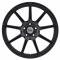 Corvette Wheel, Interlagos 19x9'', Matte Black, One Piece Wheel, 1984-2017