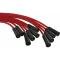 Corvette Spark Plug Wires, LT1 Or LT4, Red, Spiro-Pro, Taylor, 1992-1996