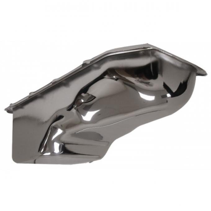 Firebird Engine Oil Pan, Chrome, V8, 1967-1981