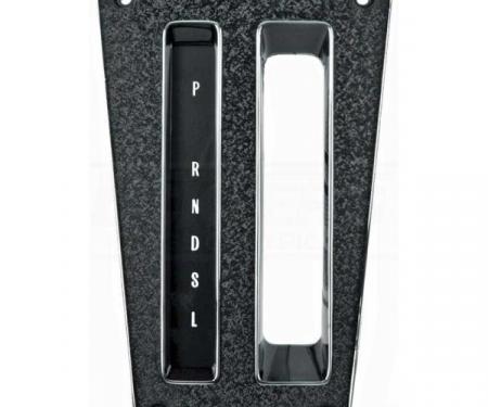 Camaro Center Console Shift Plate, Automatic Transmission, 1973-1981