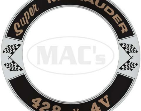 Air Cleaner Decal - Super Marauder 428 *4V - Mercury