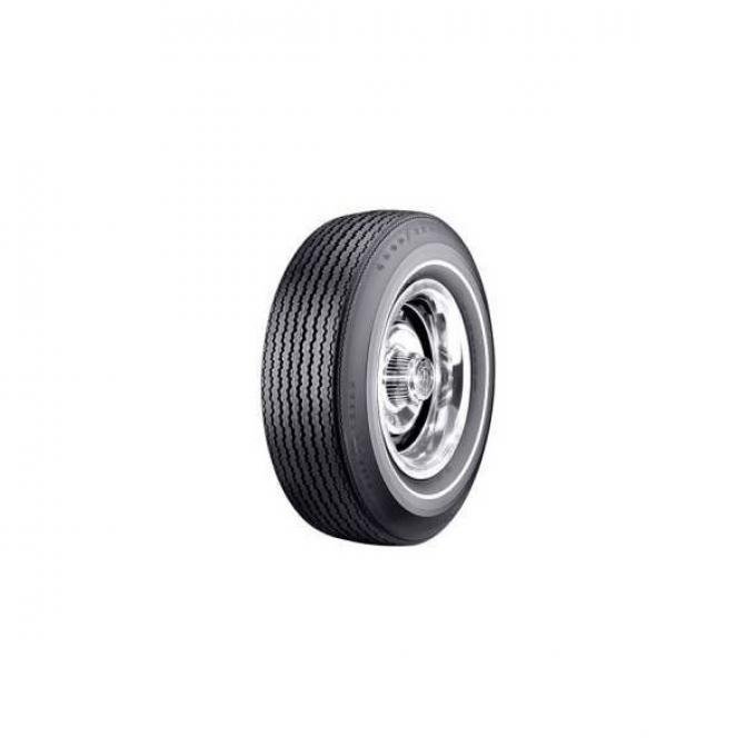 Tire - F70 x 14 - .350 Whitewall - Goodyear Speedway Wide Tread