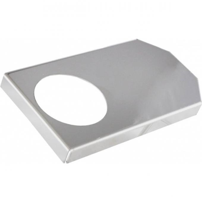 Corvette Brake Reservoir Top Cover, Stainless Steel, 1992-1996