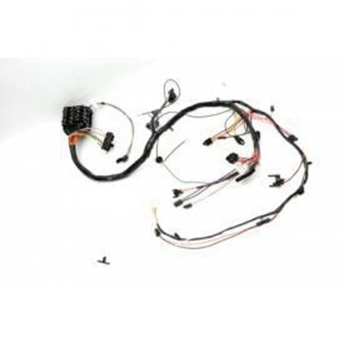 El Camino Dash Harness, Sweep Style Non Gauge Speedometer, 1972