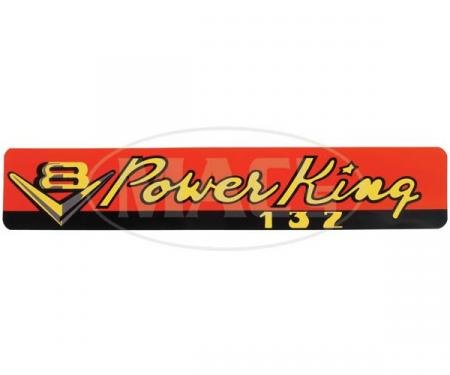 Ford Pickup Truck Valve Cover Decals - Power King V8