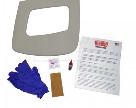 Corvette Heads Up Display Bezel Repair Kit, Light Grey - Code 923, 1997-2004