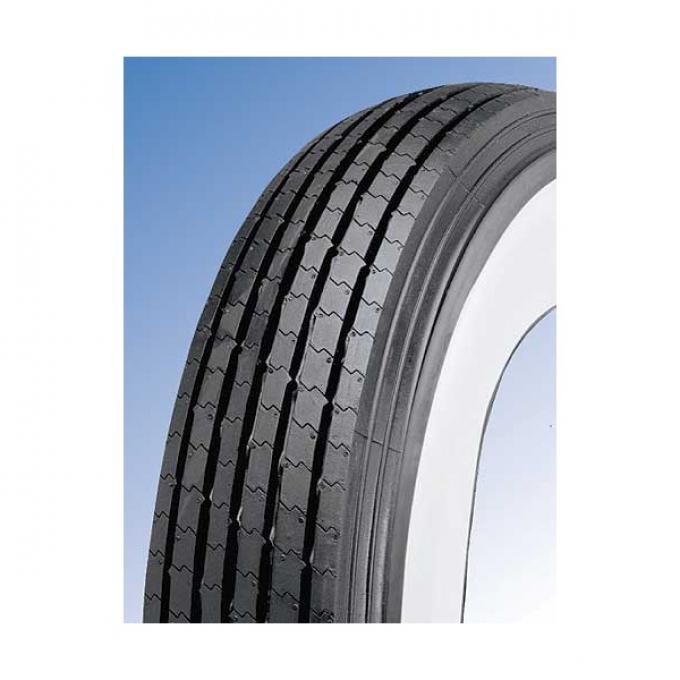 Model T Ford Tire - 450 X 21 - 2-3/8 Wide Whitewall - Lester Brand