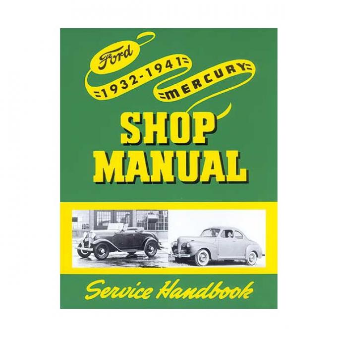 Shop Manual - Ford & Mercury Passenger & Pickup - Also Lincoln Zephyr - 8-1/2 X 11 Soft Bound Book - 233 Pages