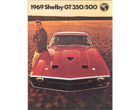 Ford Mustang Shelby Color Sales Brochure - 6 Pages - 15 Illustrations