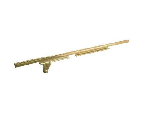 Metal Glass Channel - Right Rear Quarter Window - Ford Tudor