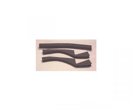 Corvette Radiator Support to Hood Seal Set, 1976-1978