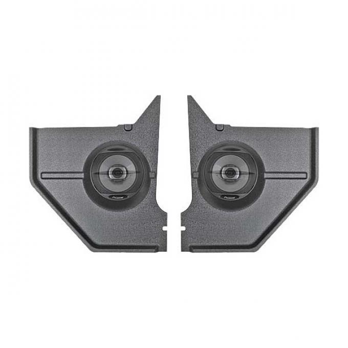 Ford Mustang Kick Panel Radio Speakers - Pioneer - 6-1/2 Co-Axial - Coupe & Fastback
