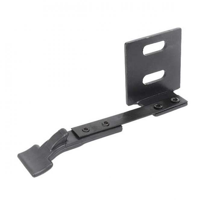 Ford Mustang Convertible Top Hold Down Clamp - Left - Black- Manual Top