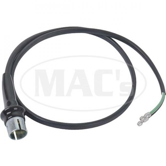Parking Light Socket And Harness - PVC Wire - Left - Ford Only