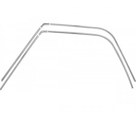1970-1972 Chevelle / Skylark / GS Coupe Drip Rail Moldings