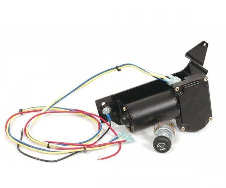 Chevy Electric Wiper Motor, Replacement, 12-Volt, 1953-1954