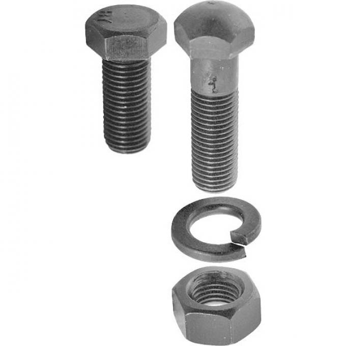 Model A Ford Rear Bumper Cross Brace Bolt Set - 16 Pieces Original Style - 1928-29 Only
