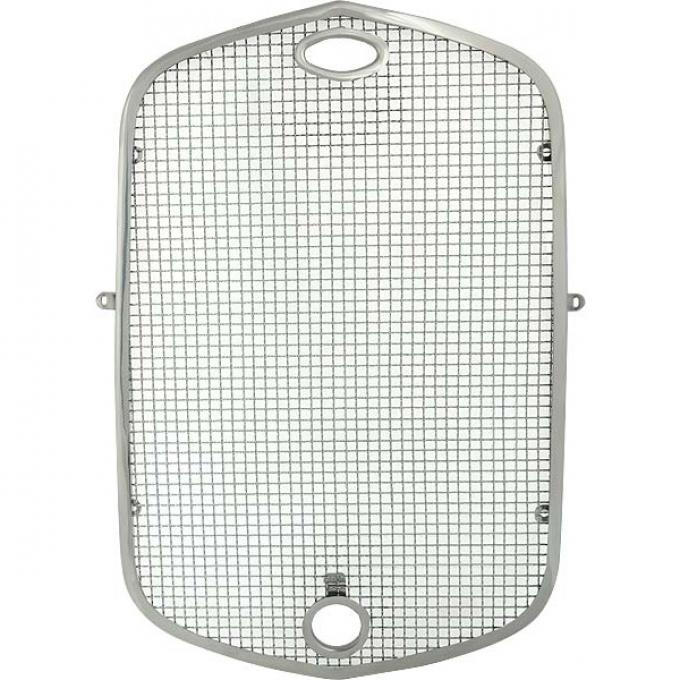 Model A Ford Stone Guard - Deluxe Polished Stainless Steel - Imported - 30-1/2 Long x 19 Wide