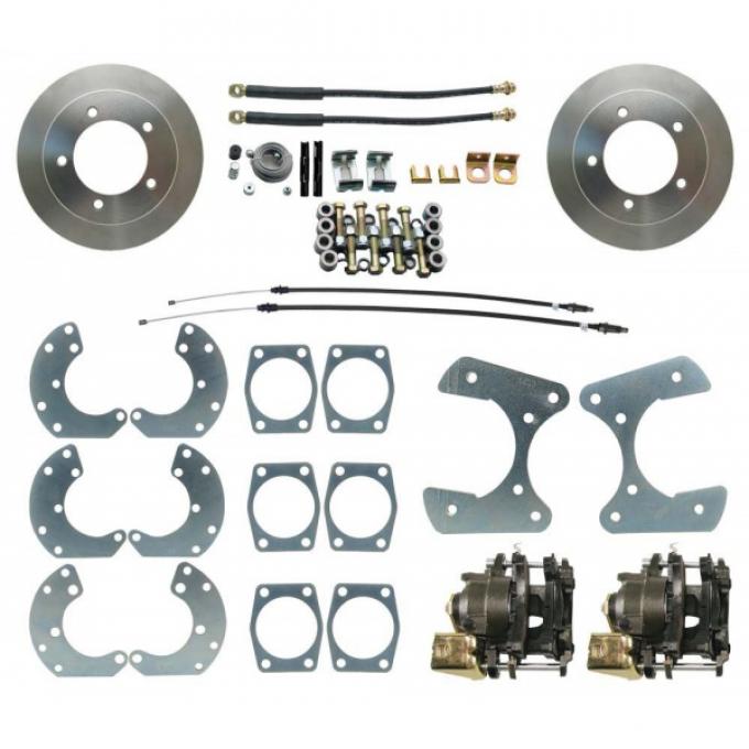Chevy Truck Disc Brake Kit, Ford 9" RearEnd, High Performance