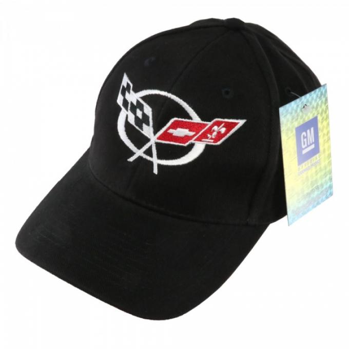 Corvette Black Cap With C5 Logo