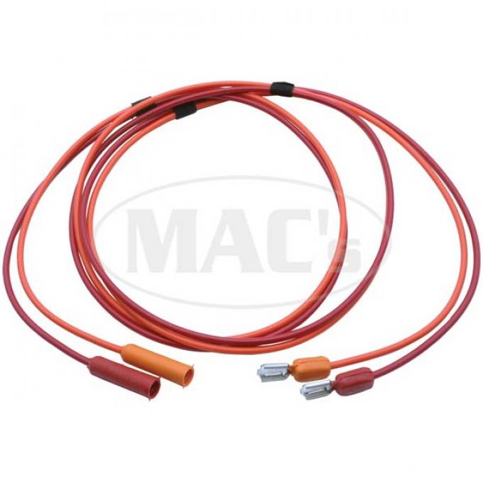 Heater Switch To Heater Motor Wire - 45 - PVC Wire with Molded Ends - Ford