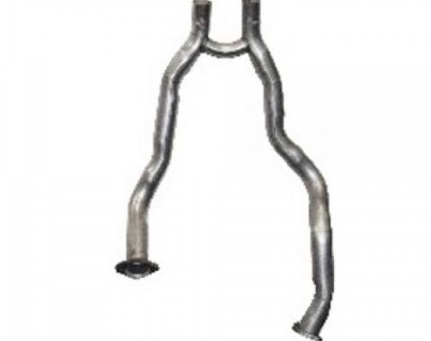 Ford Mustang Exhaust Pipe, 351W Exhaust H Pipe 2.25" 1969