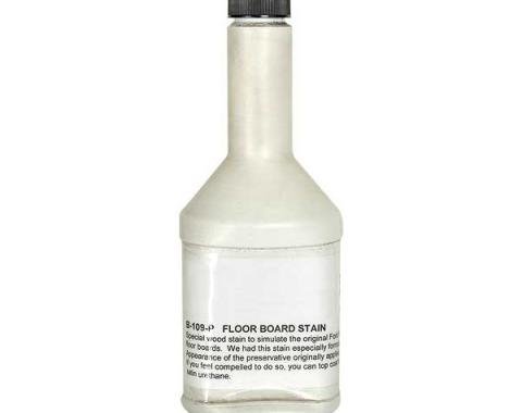 Floorboard Wood Stain - Preservative - Replicates Original FORD Finish - 8 oz. Bottle