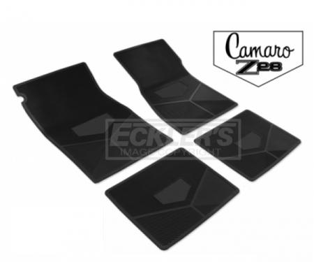 Legendary Auto Interiors, Rubber Floor Mats, With Camaro Script And Z28 Emblem| 33-11283 Camaro 1970-1974
