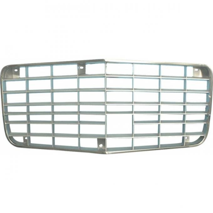 Camaro Center Grille, All Except Rally Sport, Silver, 1972-1973