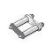 Front Spring Shackle Kit - Steel Bushing - Ford 1 Ton Truck