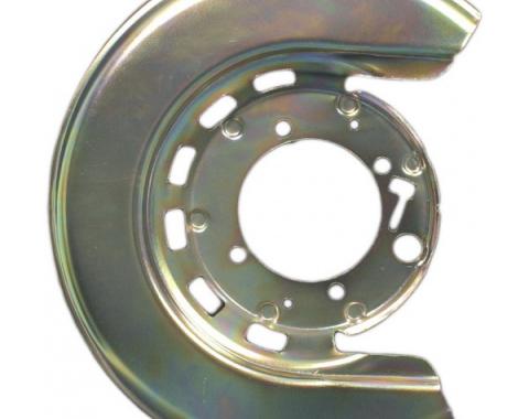 Corvette Brake Caliper Shield, Left, Rear, 1976-1982