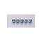 Nova Corvette Style Aluminum Wheel Lug Nuts, 5-pc