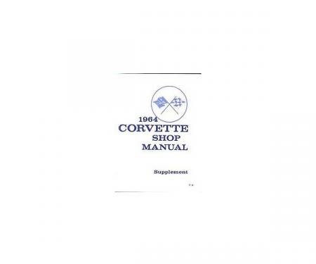 Corvette Service Manual Supplement, 1964