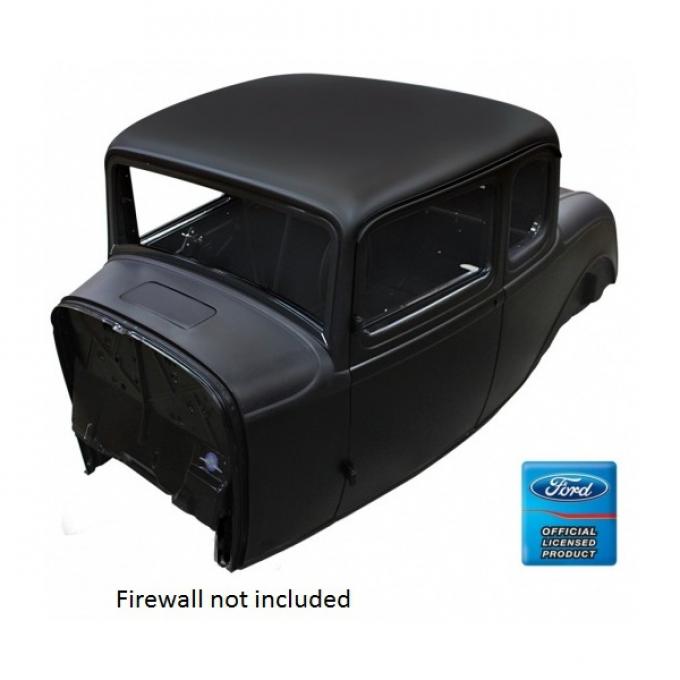Ford 5-Window Coupe Body - Solid Roof With Cowl Vent, 1932