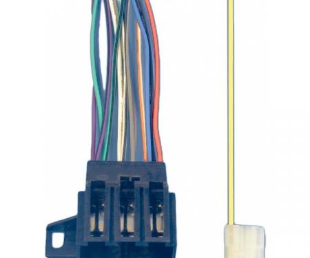 Corvette Radio Wiring Harness & Connector, Late 1977-1987