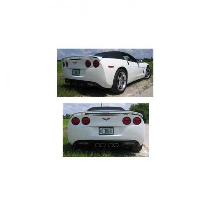 Corvette Wing, Rear, Street Racer, John Greenwood Design, 2005-2013