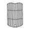 Grille Insert - Polished Stainless Steel - With Crankhole -Ford